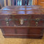 Antique Steamer Trunk for sale front closed