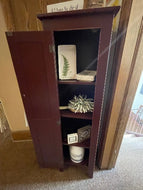 Farmhouse style jelly cabinet for sale front open