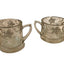 Indiana Glass Co. Cream & Sugar Serving Set