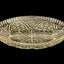 Stars and Bars Thousand Line Glass Divided Dish