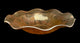 Jeanette Glass Iris & Herringbone Iridescent Bowl