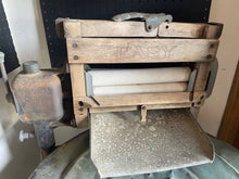 Load image into Gallery viewer, Antique Easy Primitive Copper Wash Tub Wringer Washing Machine wringer
