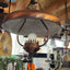 Vintage Copper Finish Hanging Light 