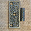 Antique Cast Iron Door Hinge, Half Only - 3" x 3"