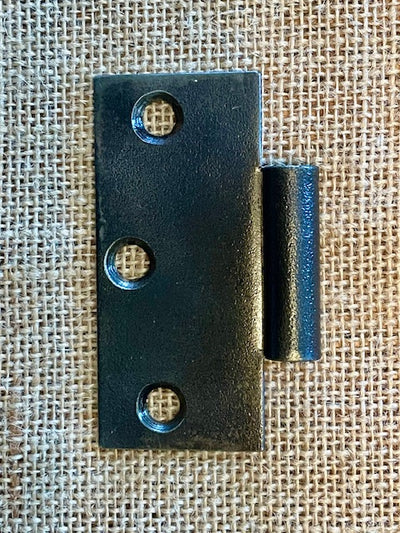 Antique Cast Iron Door Hinge, Half Only - 3½" x 3"