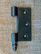 Antique Cast Iron Door Hinge, Right Half Only - 3" x 3"