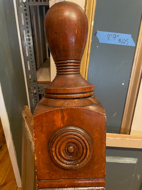 Antique Newel Post detail top