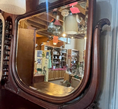Antique Dresser with Beveled Mirror (Store Pick Up Only)