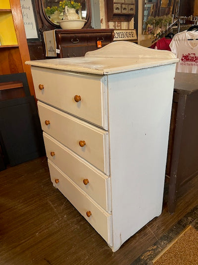 White Wooden Dresser (Store Pick Up Only)