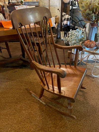 Nichols and Stone Antique Rocking Chair (Store Pick Up Only)