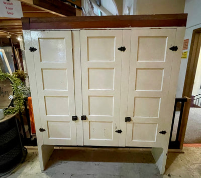 Tall Vintage Wall Cabinet (Store Pick Up Only)