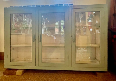 Vintage Wall Display Cabinet (Store Pick Up Only)