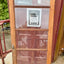 Vintage Wood Cabinet Door with Glass (Store Pick Up Only)