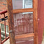 Vintage Wood Cabinet Door with Glass (Store Pick Up Only)