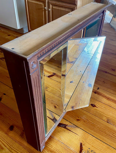 Wooden Triple Door Medicine Cabinet (Store Pick Up Only)
