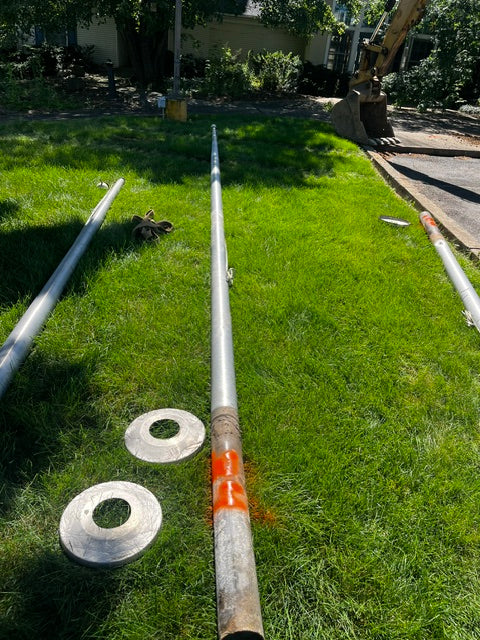 Heavy Duty Commercial Flag Pole (On Site Pick Up Only: Williamsport, PA)