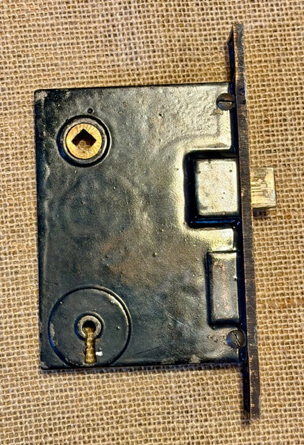 Antique Brass Sargent & Co. Easy Spring Interior Mortise Door Lock