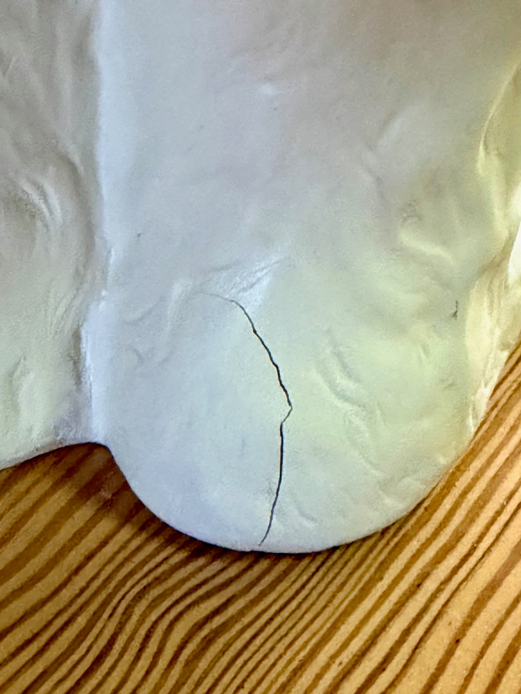 21 ¼" Resin Easter Bunny in Pink Velvet Coat With Bird (Store Pick Up Only)