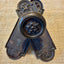 Antique Brass Sargent & Co Doorknob and Plate Set