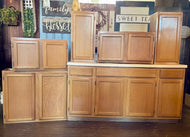 Wooden Kitchen Cabinets (Store Pickup Only)