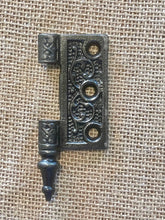 Load image into Gallery viewer, Antique Cast Iron Steeple Tip Door Hinge, Right Half Only - 2½&quot; x 2½&quot;
