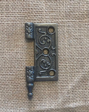 Load image into Gallery viewer, Antique Cast Iron Steeple Tip Door Hinge, Right Half Only - 3&quot; x 3&quot;
