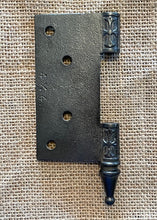 Load image into Gallery viewer, Antique Cast Iron Steeple Tip Door Hinge, Right Half Only - 4&quot; x 4&quot;
