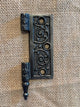 Antique Cast Iron Steeple Tip Door Hinge, Right Half Only - 4" x 3½"