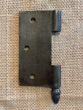 Load image into Gallery viewer, Antique Cast Iron Acorn Tip Door Hinge, Right Half Only - 4&quot;x 4&quot;
