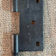 Antique Cast Iron Ball Tip Door Hinge, Left Half Only - 3" x 3"