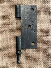 Load image into Gallery viewer, Antique Cast Iron Steeple Tip Door Hinge, Left Half Only - 3½&quot; x 3&quot;
