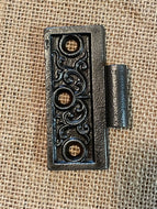 Antique Cast Iron Door Hinge, Half Only - 3