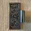 Antique Cast Iron Door Hinge, Half Only - 3½" x 3½"