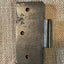 Antique Cast Iron Door Hinge, Half Only - 4" x 4"