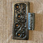 Antique Cast Iron Door Hinge, Half Only - 4" x 4"