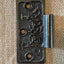 Antique Cast Iron Door Hinge, Half Only - 4" x 4"