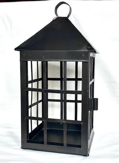 Black Tin Lantern