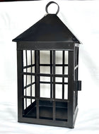 Black Tin Lantern