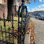 Authentic Ornate Wrought Iron Post (Store pickup only)