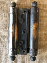 Load image into Gallery viewer, Antique Double Acting Spring Hinge - Set of Two - 8&quot; back
