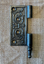 Load image into Gallery viewer, Antique Cast Iron  Door Hinge, Left Half Only - 4&quot; x 4&quot;
