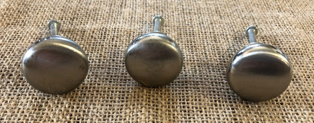 Brushed Nickel Cabinet Knobs - 1⅛