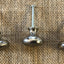 Brushed Nickel Cabinet Knobs - 1⅛" top view