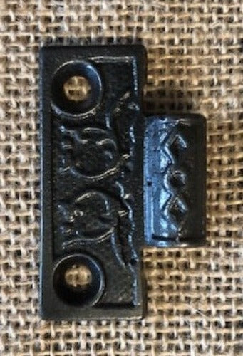 Antique Cast Iron  Door Hinge, Half Only - 2" x 2" front