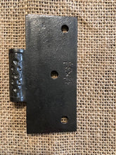 Load image into Gallery viewer, Antique Cast Iron Door Hinge, Half Only - 3½&quot; x 3½&quot; back
