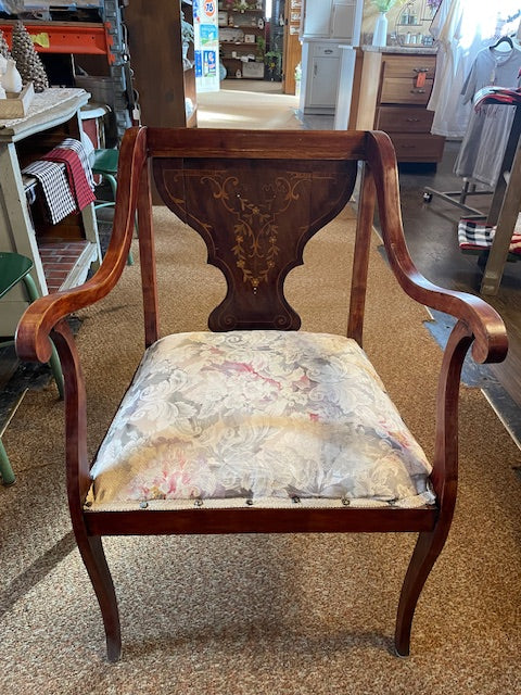 Antique Wooden Chair (Store Pickup Only)