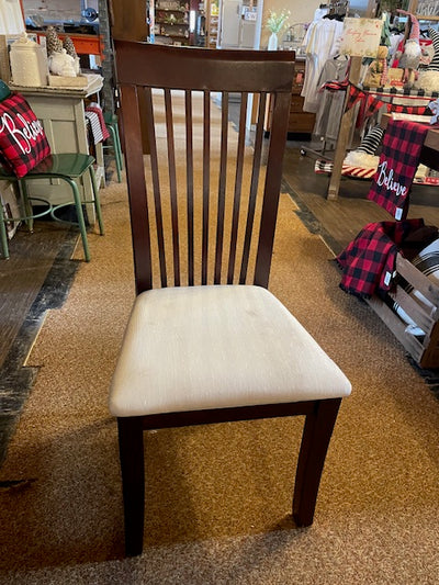 Wooden Chair with Upholstered Seat (Store Pickup Only)