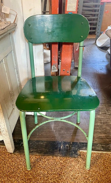 Vintage Green Chair (Store Pickup Only)