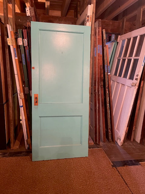 Solid Wood Door with Top Half Glass (Store Pick Up Only)