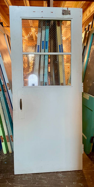 Metal Door with Glass Panels (Store Pick Up Only)